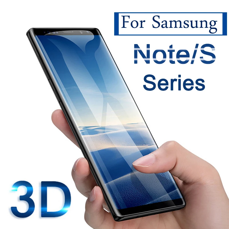 Защитное стекло для Samsung S9 S8 Plus Note 9 8 S7 S6 Edge закаленное защиты экрана Galaxy Not s 7 S 6