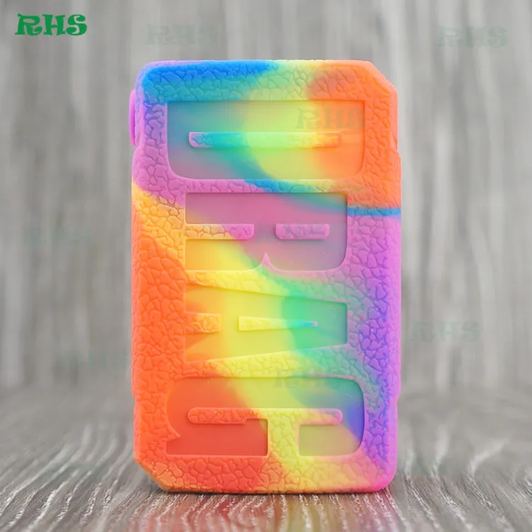 rainbow Красочный Voopoo drag mini 117W силиконовый защитный чехол от RHS AliExpress - Цвет: rainbow