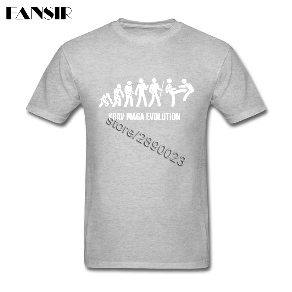 Крав боевые искусства Evolution Camiseta популярных Для мужчин футболки Изделие из
