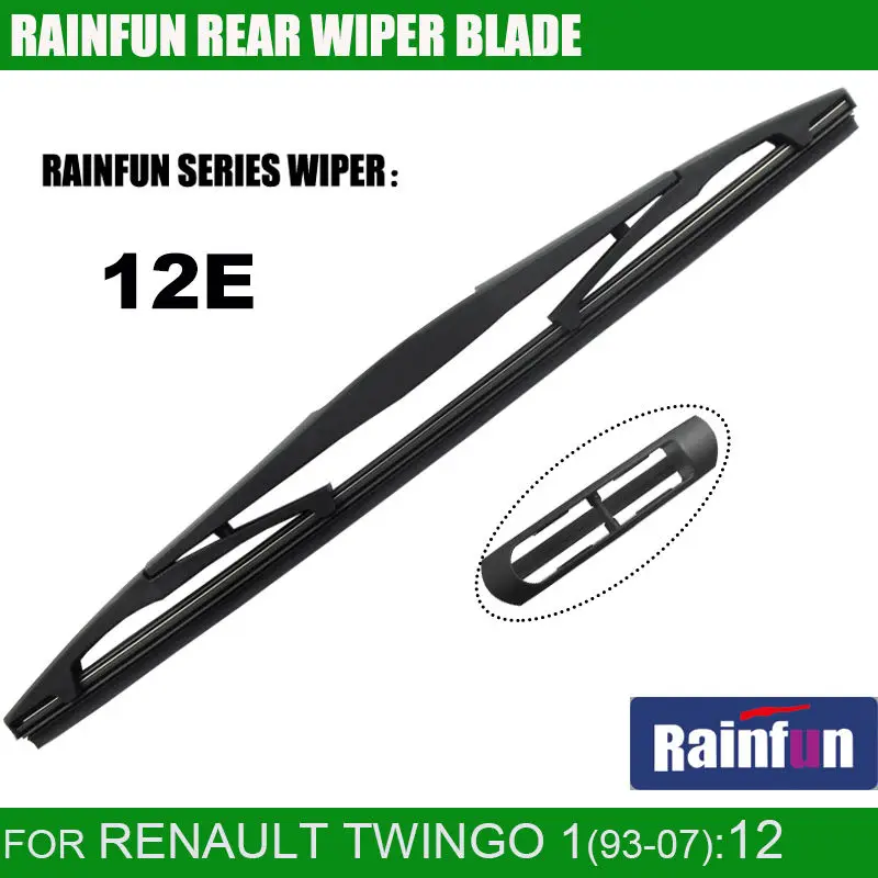 Щетка стеклоочистителя задняя RAINFUN для RENAULT 4 93 07 12 дюймов|wiper blade|rear wiper bladerear |
