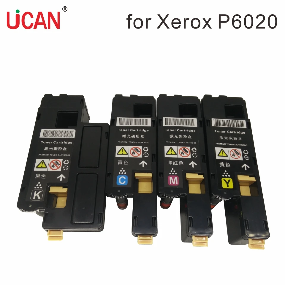 Картриджи с тонером 4 цвета для принтера Fuji Xerox Phaser 6020 6022 6025 6027 106R02759/56/57/58 106R02763/60/61/62