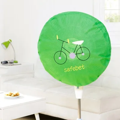 Мультяшная Нетканая тканевая крышка вентилятора для сидения круглая ткань