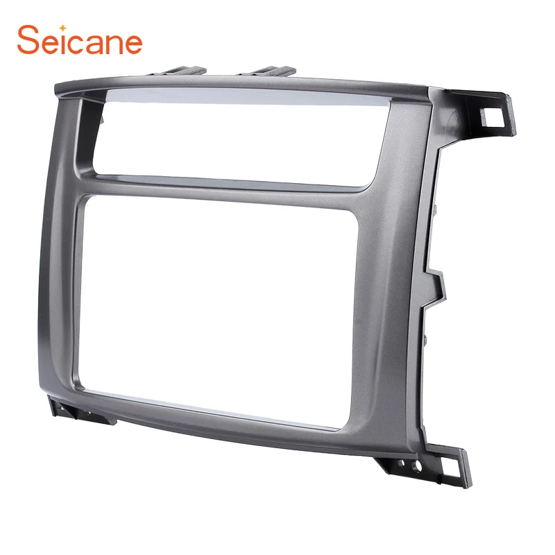 Seicane 200*101 мм Рамка 2Din автомобильный DVD стерео панель радио Fascia Для 2003 2008 Toyota LAND CRUISER