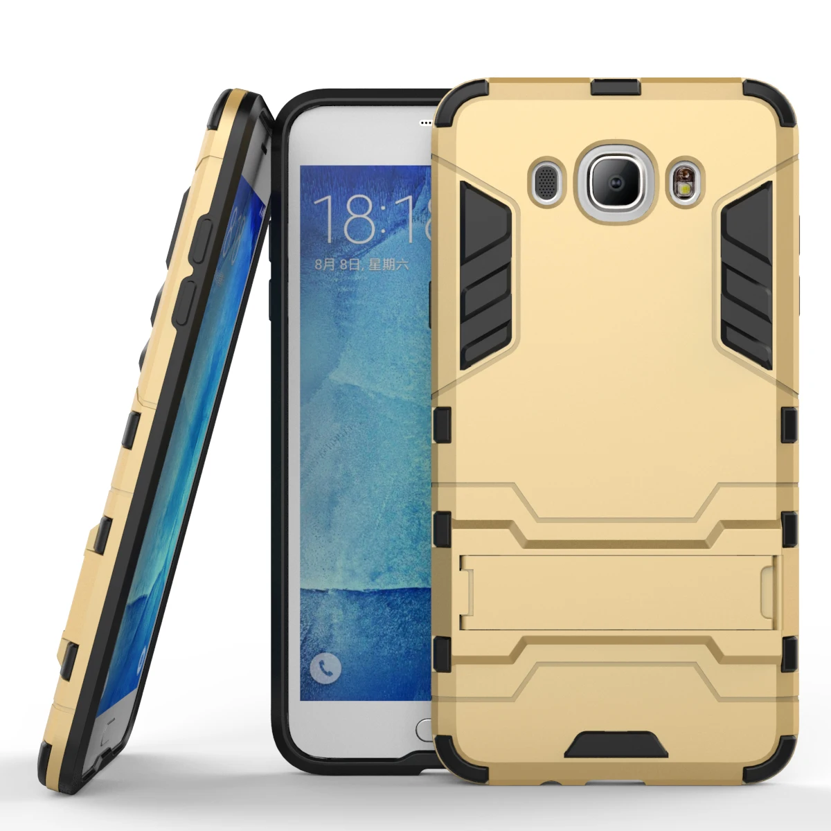Fundas армированный чехол для Samsung Galaxy J7 2016 j710 сверхпрочный гибридный жесткий