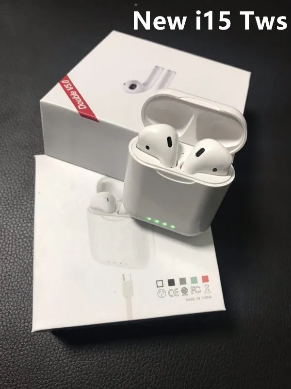 2019 новые i7s i13 i14 i15 TWS Pk i10 i12 мини беспроводные Bluetooth наушники android 3D стерео