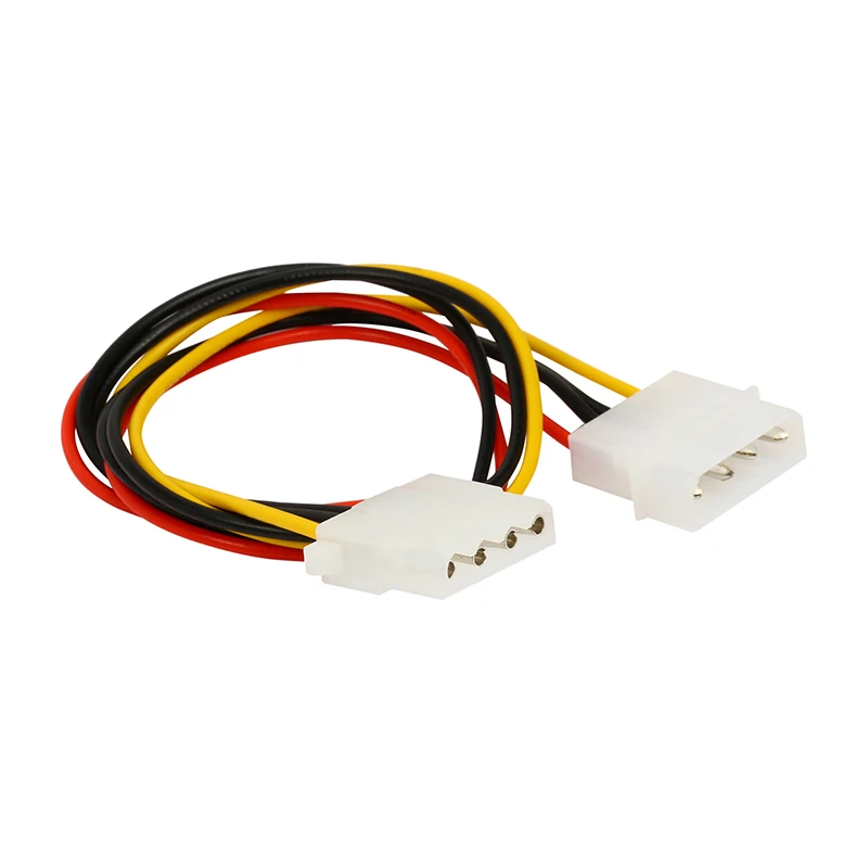 

14 inch Computer Power Supply PSU 12V/5V 4 pins IDE Molex Internal Power Extension Cable for Hard Drive Disk HDD DVD CD-RW Combo