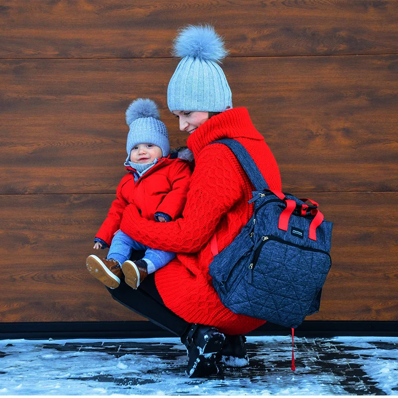 mommore Waterproof Travel Diaper Bag with Changing Pad Baby Stroller Backpack Nursing for Care Wet | Мать и ребенок