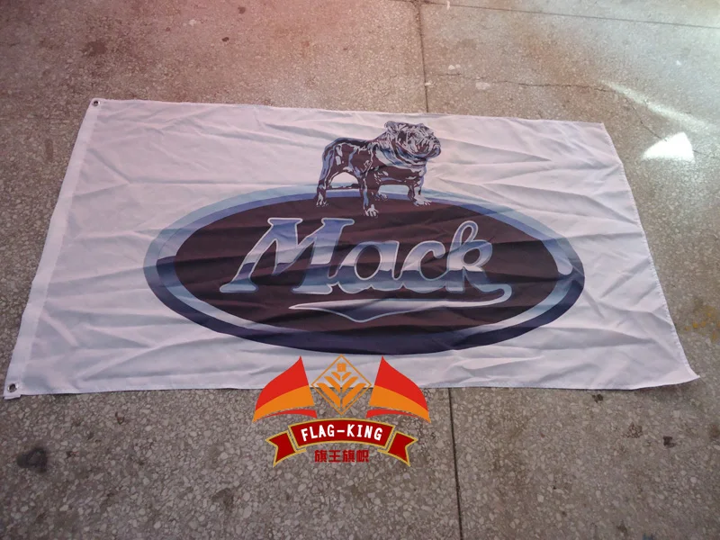 Mack Trucks логотип бренд флаг система аренды автомобильные гонки 90*150 см 100% king polyster