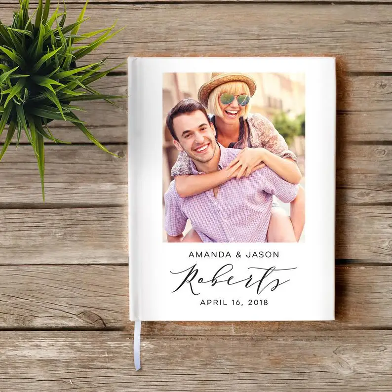 Индивидуальная Свадебная Гостевая книга с фотографией пользовательские