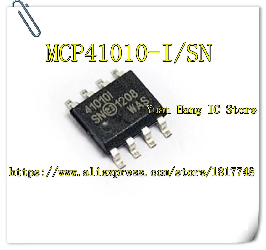 

Free Shipping 10pcs MCP41010-I/SN MCP41010I/SN MCP41010I MCP41010 SOP-8 Digital potentiometer New original