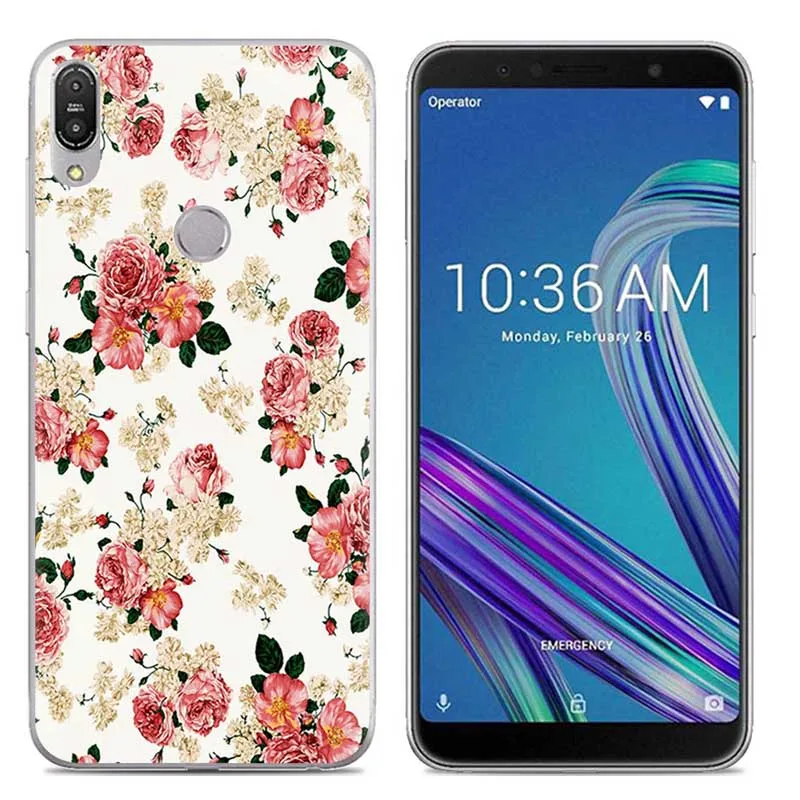 Для ASUS Zenfone Max Pro M1 ZB601KL чехол с принтом Мягкий силиконовый для ZB602KL ZB 602KL X00TD |