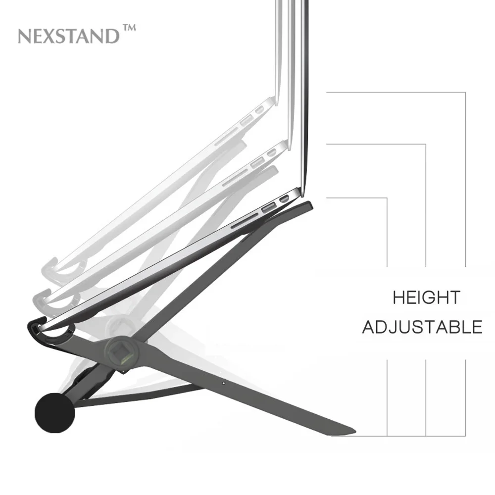 NEXSTAND K2 стенд для ноутбуков Портативный регулируемый ноутбук лапдеск