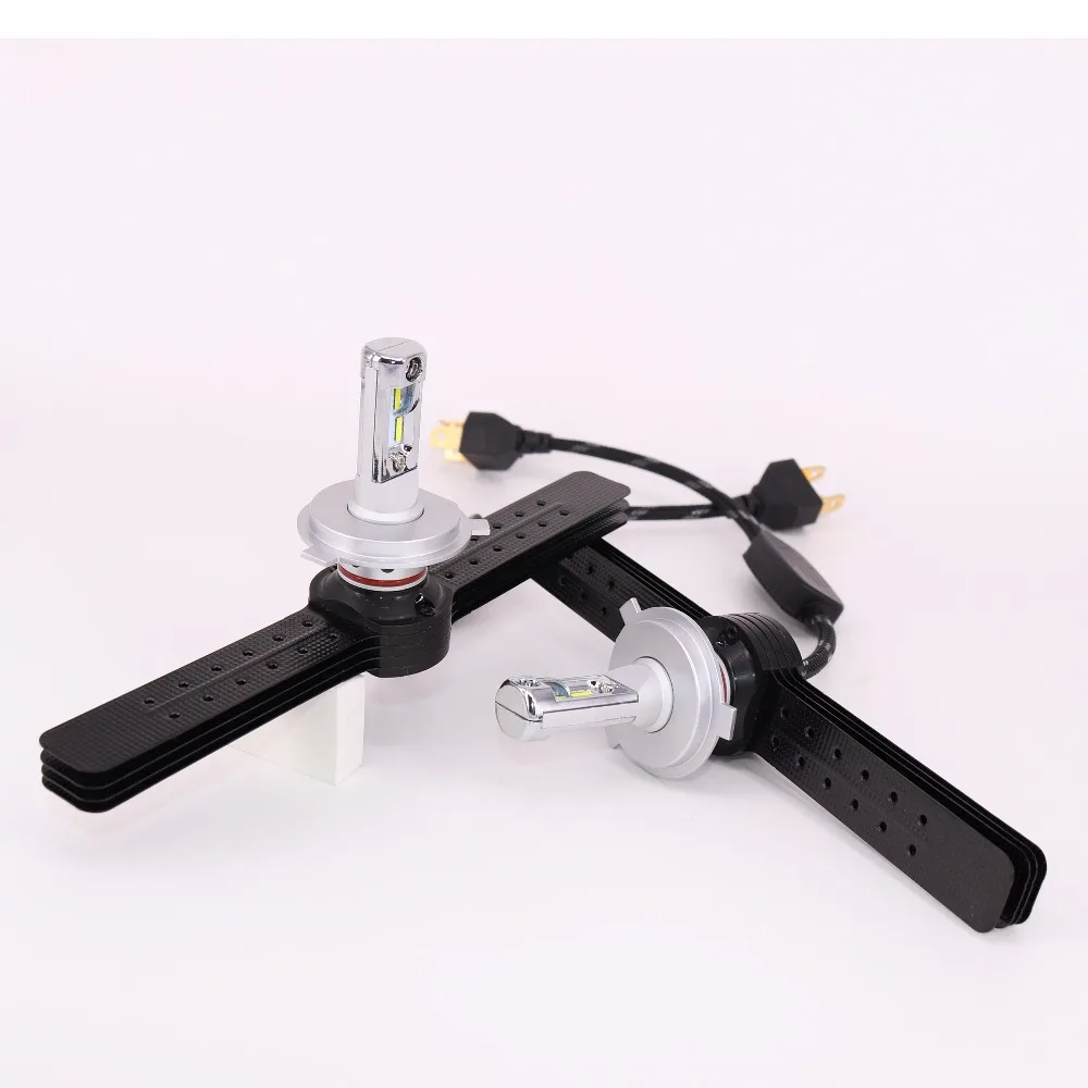 Светодиодные лампы h4 Автомобильные фары H1 H7 H3 H8/H9/H11 9005 9006 9007 880 cree Чипсы авто