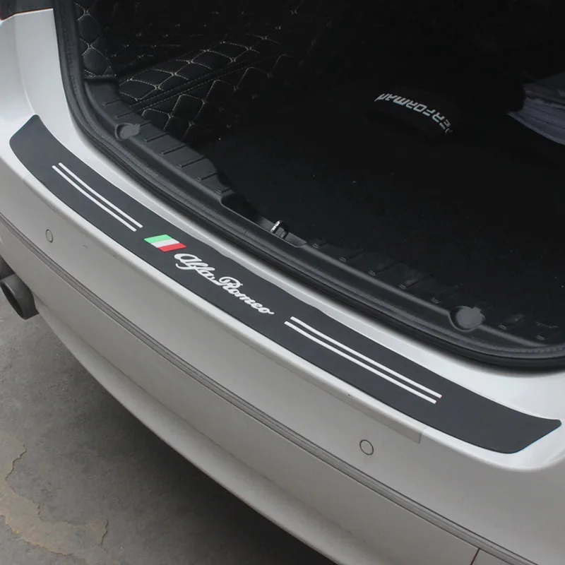 2018 Новый Резиновый Автомобильный задний бампер накладка защитная пластина