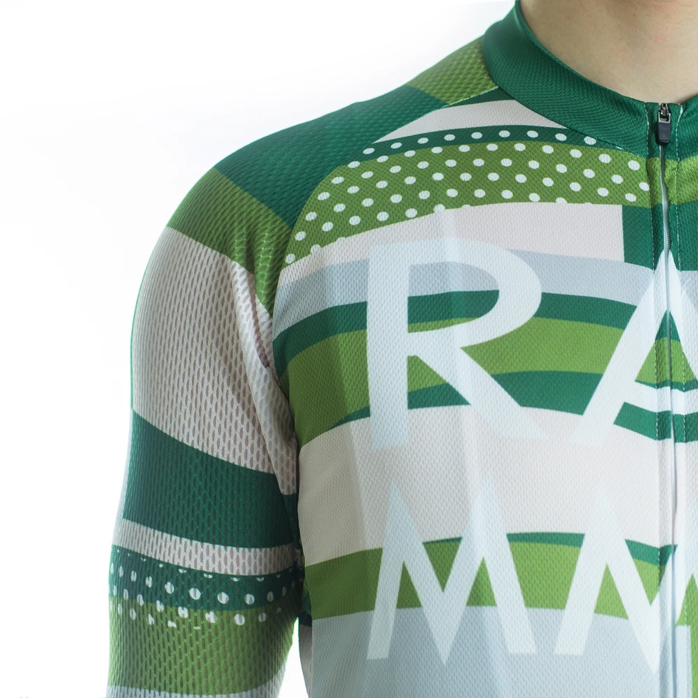 Racmmer 2018 быстросохнущая велосипедная майка летняя Мужская Mtb короткая одежда Ropa