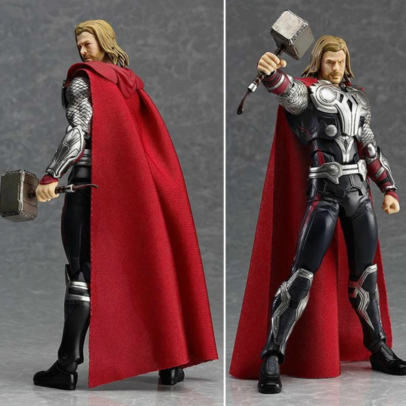 Figma 216 с коробкой Мстители 3 супер герой Капитан Америка Тор Фигурки ПВХ