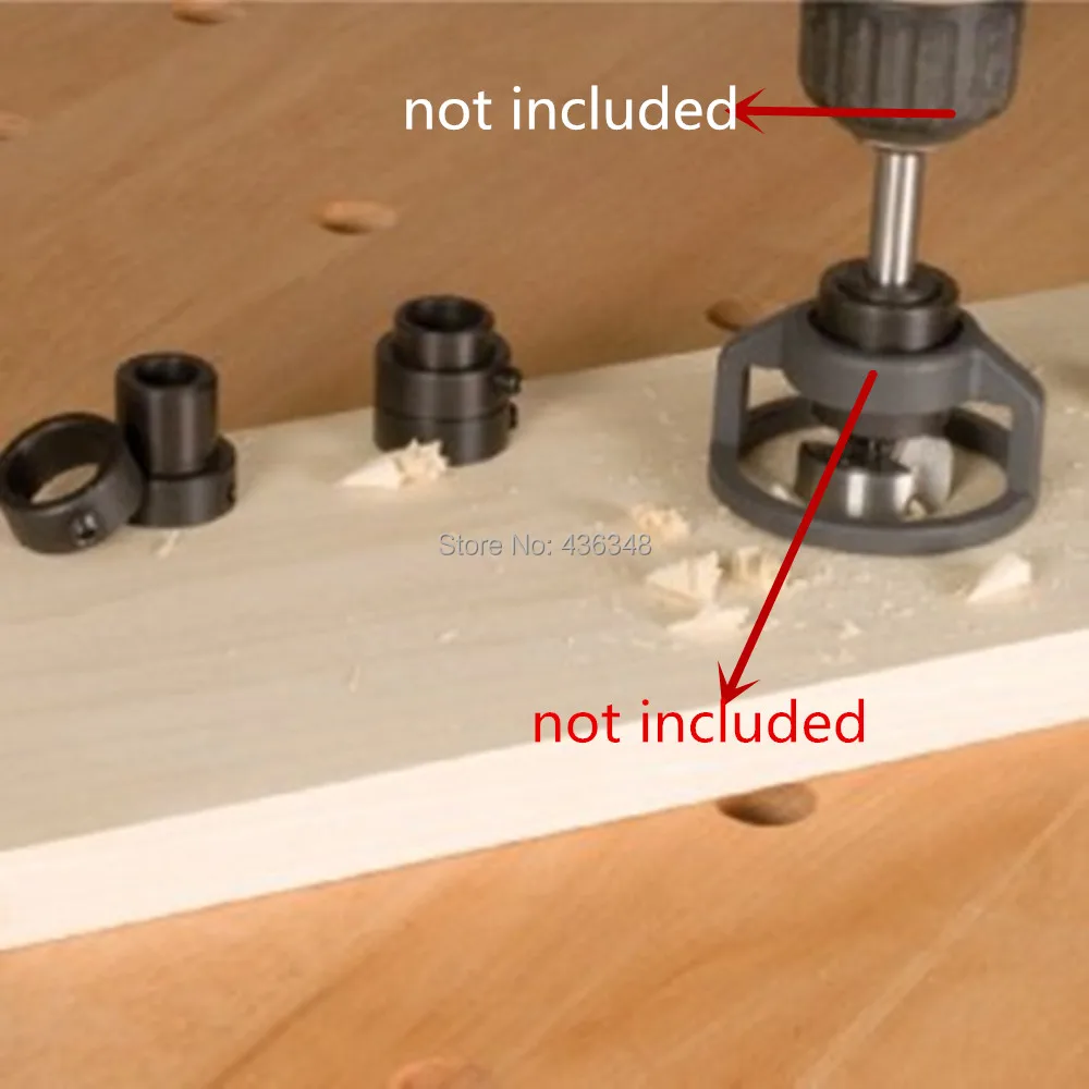 8 шт. метрические буровые долота Вал Глубина стопа воротники