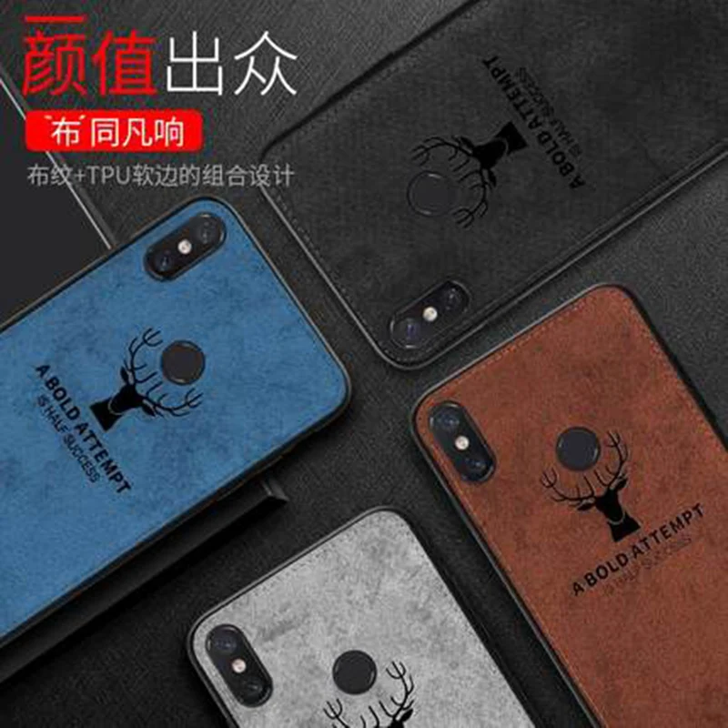 Мягкий чехол для xiaomi mi 6x защитный mi6x задняя крышка xiao 6 x ткань + ТПУ телефона |