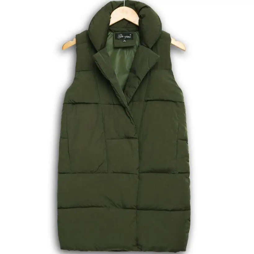 Зимний жилет для женщин 2020 размера плюс куртка без рукавов женский теплый