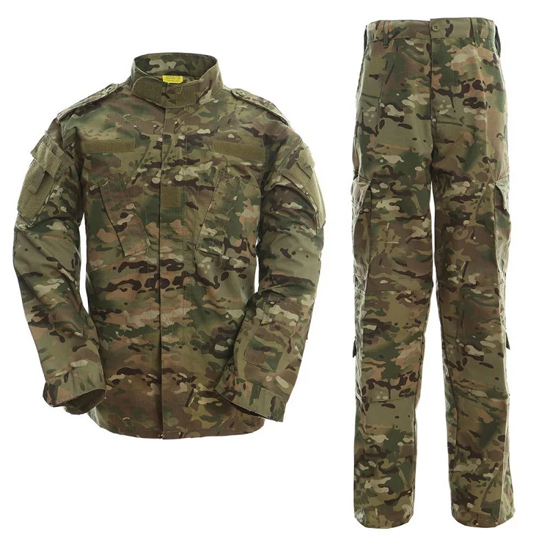 Тактическая армейская камуфляжная Военная униформа для мужчин ACU Multicam Camo комплект военной одежды для страйкбола куртка+ штаны Мультикам - Цвет: CP