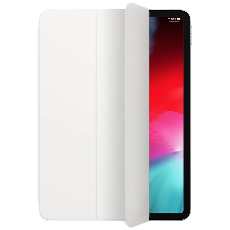 MRX72FE/ стиль Smart Folio для iPad Pro 12,9 чехол откидная крышка магнитная кожа - Цвет: Белый