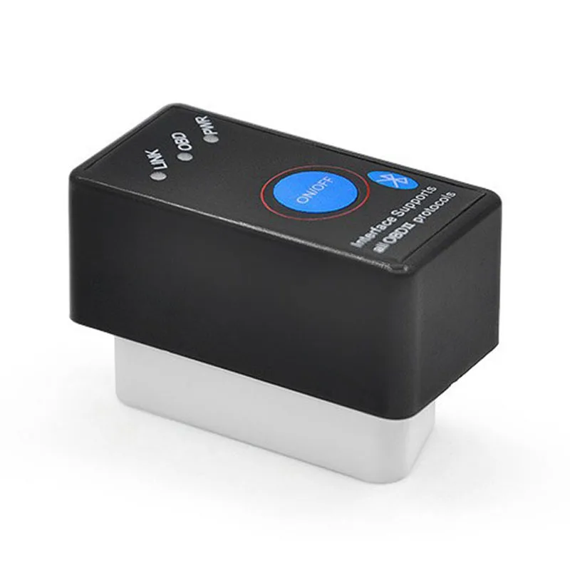 + Качество Мини ELM327 Bluetooth с выключателем ELM 327 OBD2 OBDII диагностический инструмент