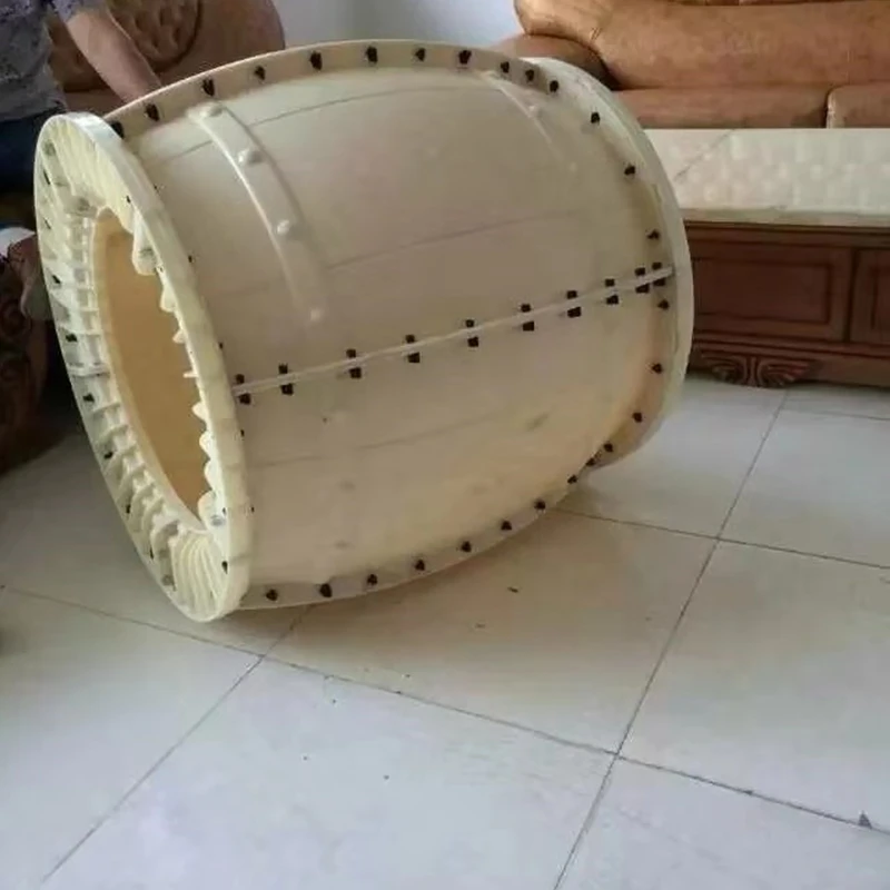 50 см(19.68in) GRC прочный дом Садоводство литье дна бонсай DIY Круглый Синтаксический дерево пиво Барраль бетонный цветочный горшок плесень