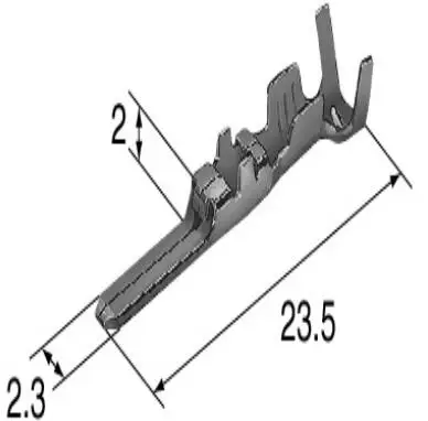 Штыревые обжимные клеммы s (контакты) 18 22 AWG 1500 0105 клеммы|awg crimp|awg 1awg terminals |