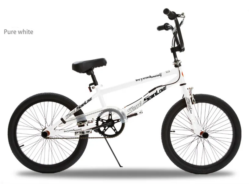 Бренд BMX велосипед 20 дюймов колесо горный велосипед уличная Производительность велосипед трюк экшн скалолазание прыжок bicicleta - Цвет: White