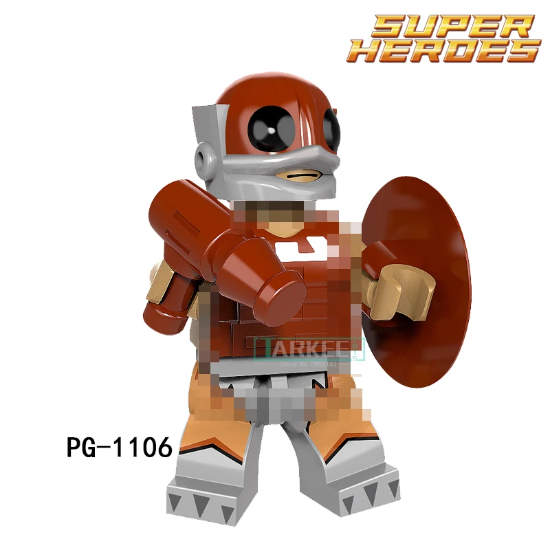 Шт. 1 шт.. строительный блок He-man Colossus Железный Человек-паук супер герои джокер лицо