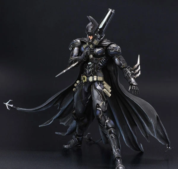 № 1 фигурка летучей мыши черный синий серия Play Arts Kai vant играть арт Тай ПВХ летучая