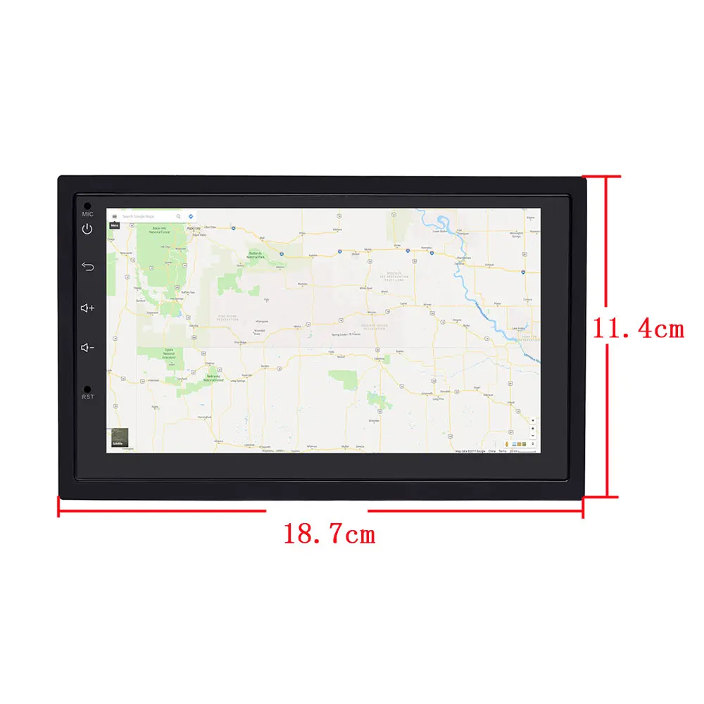 Podofo 2Din автомобильный радиоприемник gps навигация Авторадио Android 6 0 сенсорный экран