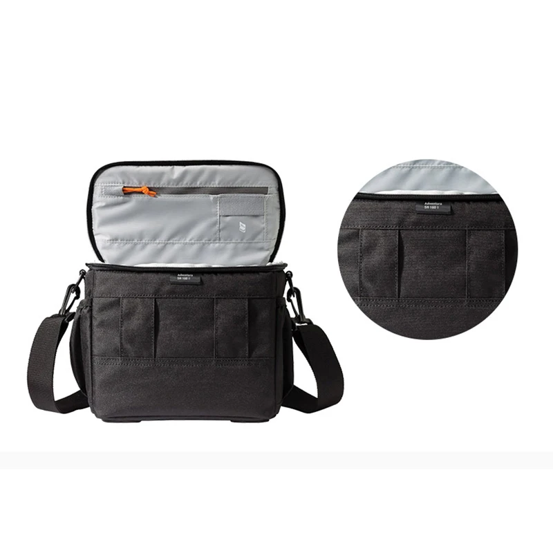 Roadfisher High Quality Lowepro Format 160 Camera Shoulder Travel Bag Case For Canon Nikon Sony DSLR SLR Black Color | Электроника