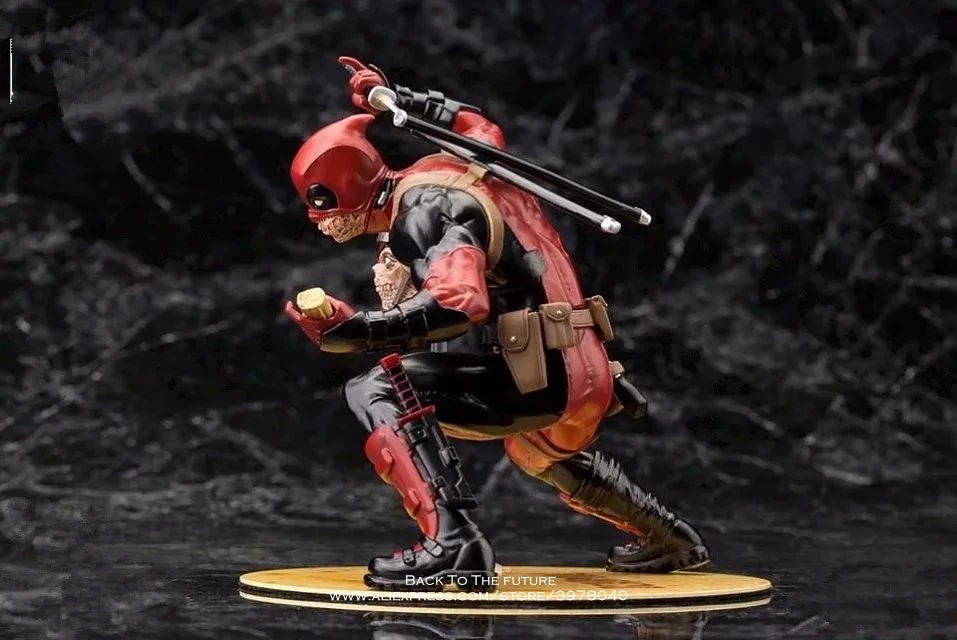 Disney Marvel X-men Deadpool 16cm Action Figure Anime Mini Decoration PVC Collection Figurine Toy model for children gift | Игрушки и
