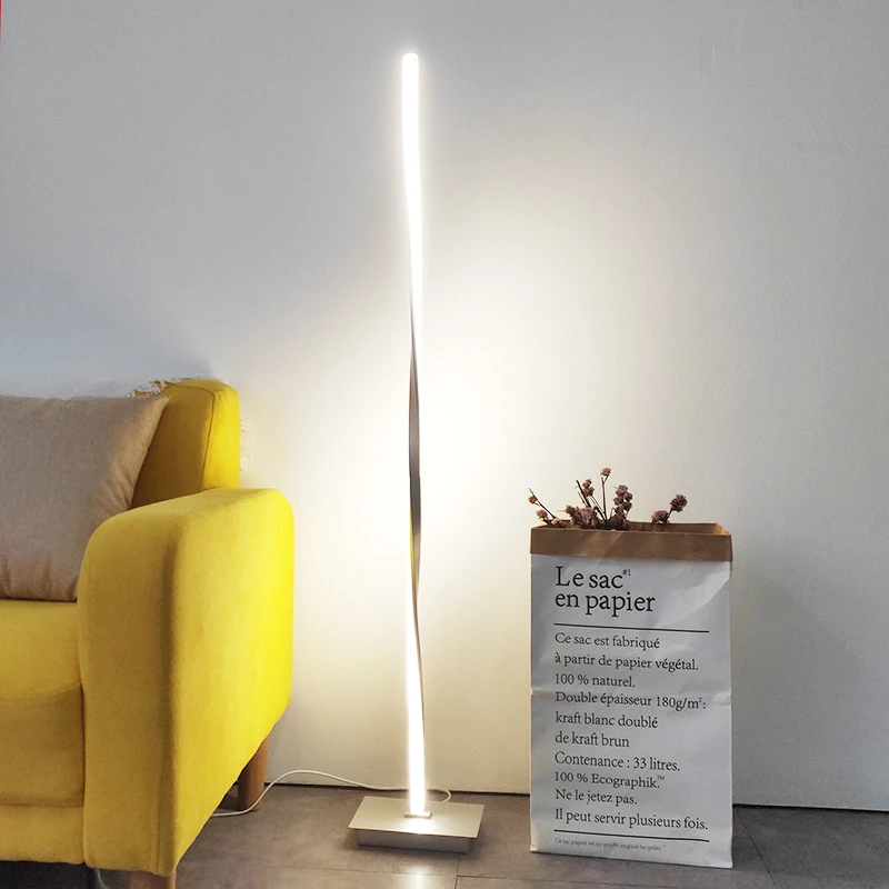 Nordic design LED floor lamp modern standing vloerlamp lamps for living room Free Shipping S9A3X5S6Z6 | Лампы и освещение