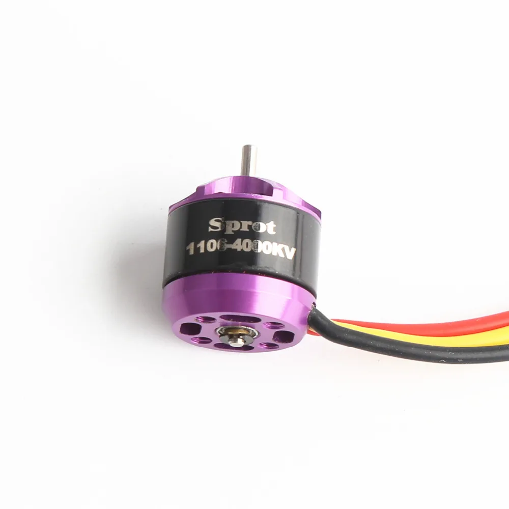 4 шт. RC1106 4000KV бесщеточный микро двигатель для мини мультиротора 100 150 мм|Детали и