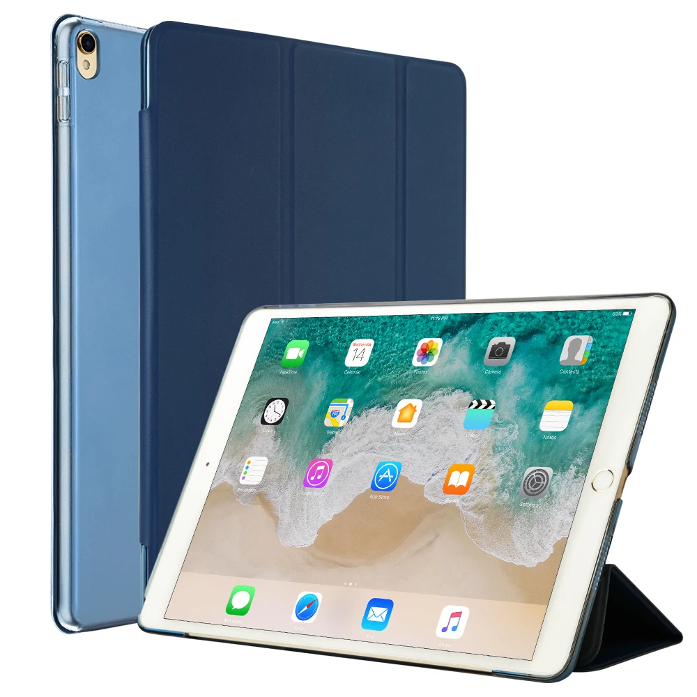 Чехол для ipad Pro 10 5 2017 Jisoncase Flip Folio кожаные смарт Чехлы планшеты электронных книг|case