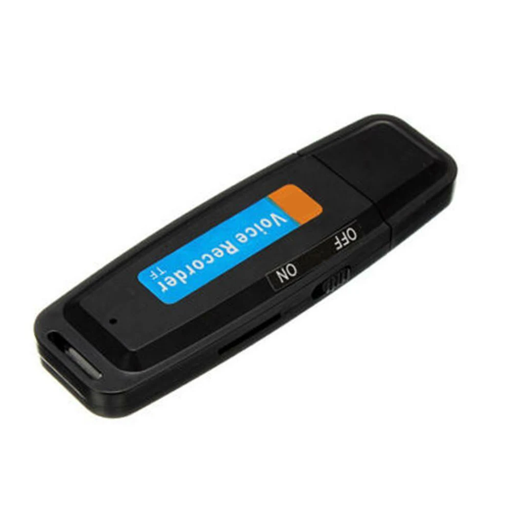 U диск USB перезаряжаемые конференции черный диктофон портативный пластиковый Memory