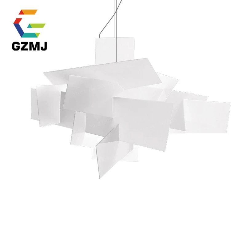 

D65CM/92CM Modern Led Pendant Lamps Living Room Acrylic Restaurant Bedroom Home Pendant Lights Lighting Designer Art 90-260V