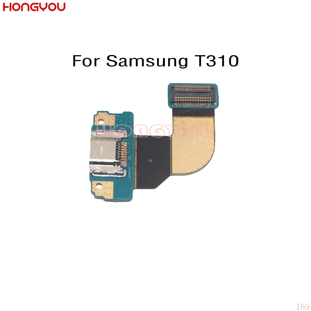 10 шт./лот для Samsung Galaxy Tab 3 8 0 T310 SM-T310 usb-разъем зарядки док-станции гибкий кабель