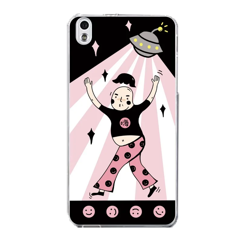 Dancer Soft Clear TPU Phone Case For HTC D820 M8 M9 A9 Mountain Printed Shell Bags Moon Coque Marble Fundas Cover Free Shipping | Мобильные