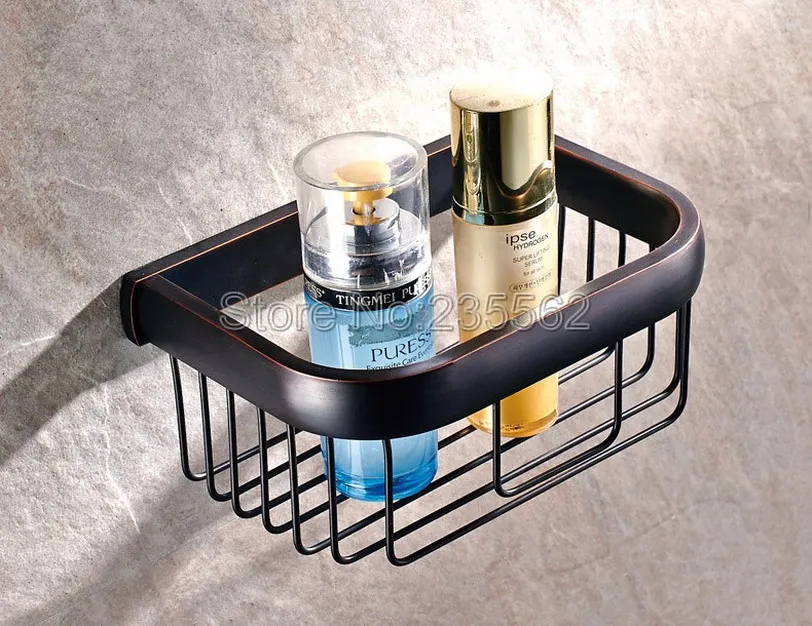 Wall Mounted Black Oil Rubbed Brass Bathroom Accessory Toilet Paper Holder Roll Basket lba533 | Обустройство дома