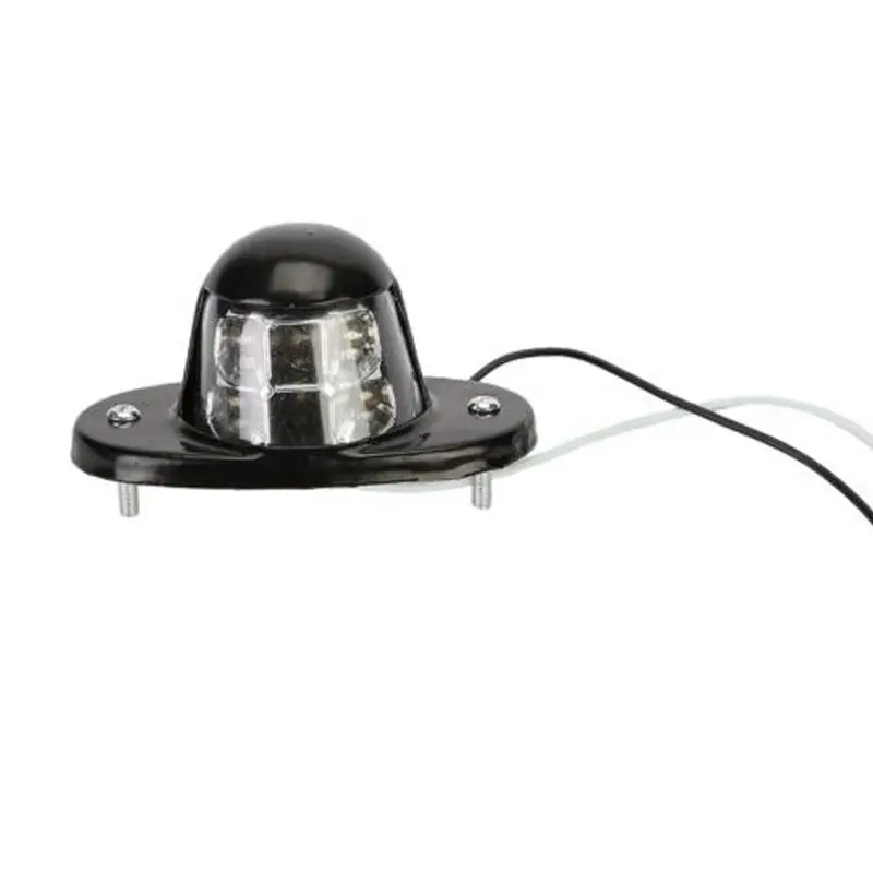 12V 6LED из тостолистой стали фонарь освещения номерного знака автомобиля лампы