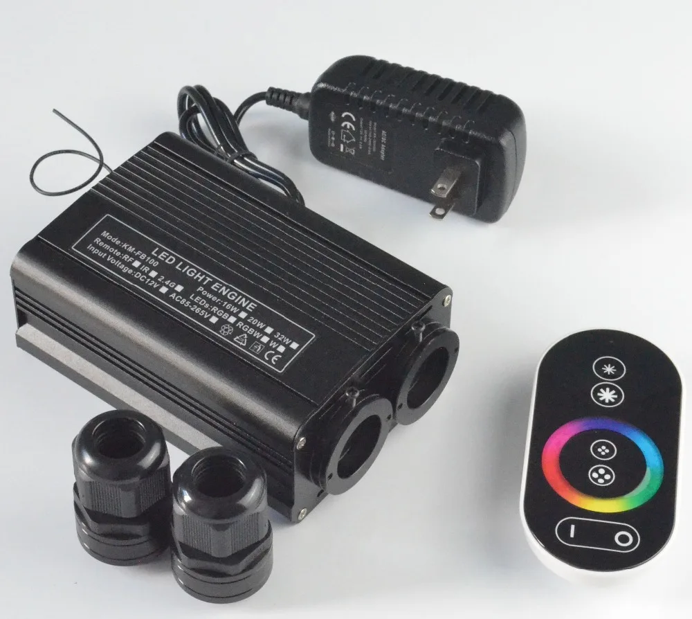 16W * 2 отверстия светодиодный RGB светильник двигателя с сенсорным пультом