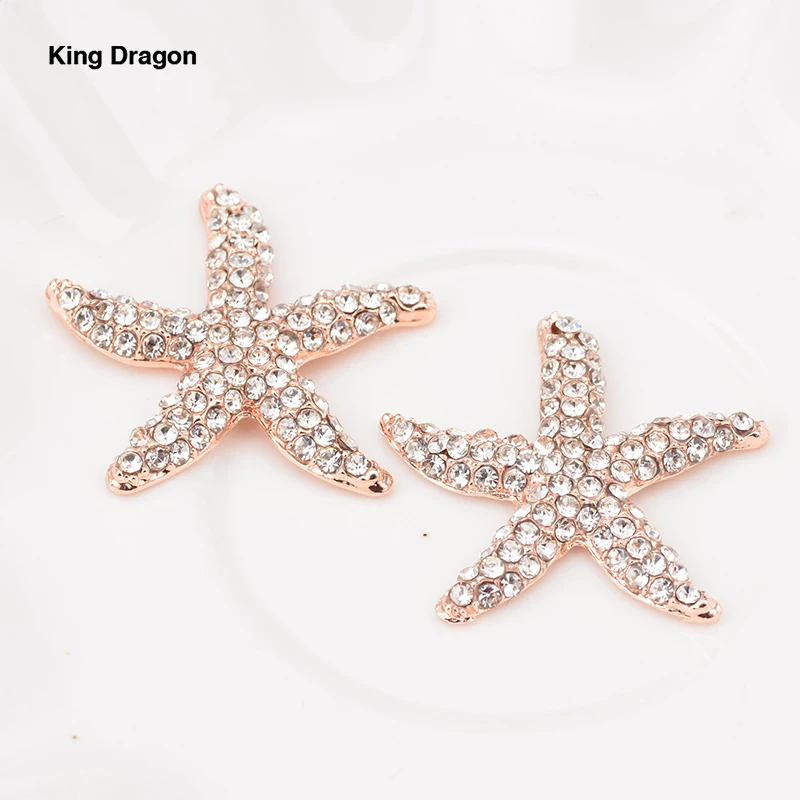 Новое поступление украшения со стразами в виде морской звезды используются на