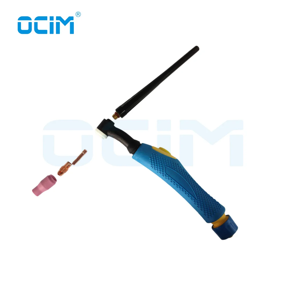 Головка горелки Tig WP 20F SR20F WP20F горелка с водяным охлаждением и синей ручкой |