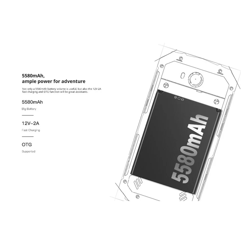 DOOGEE S60 lite IP68 MT6750T восьмиядерный смартфон водонепроницаемый 5," FHD 4 Гб+ 32 ГБ 16MP Беспроводное зарядное устройство 5580 мАч мобильный телефон
