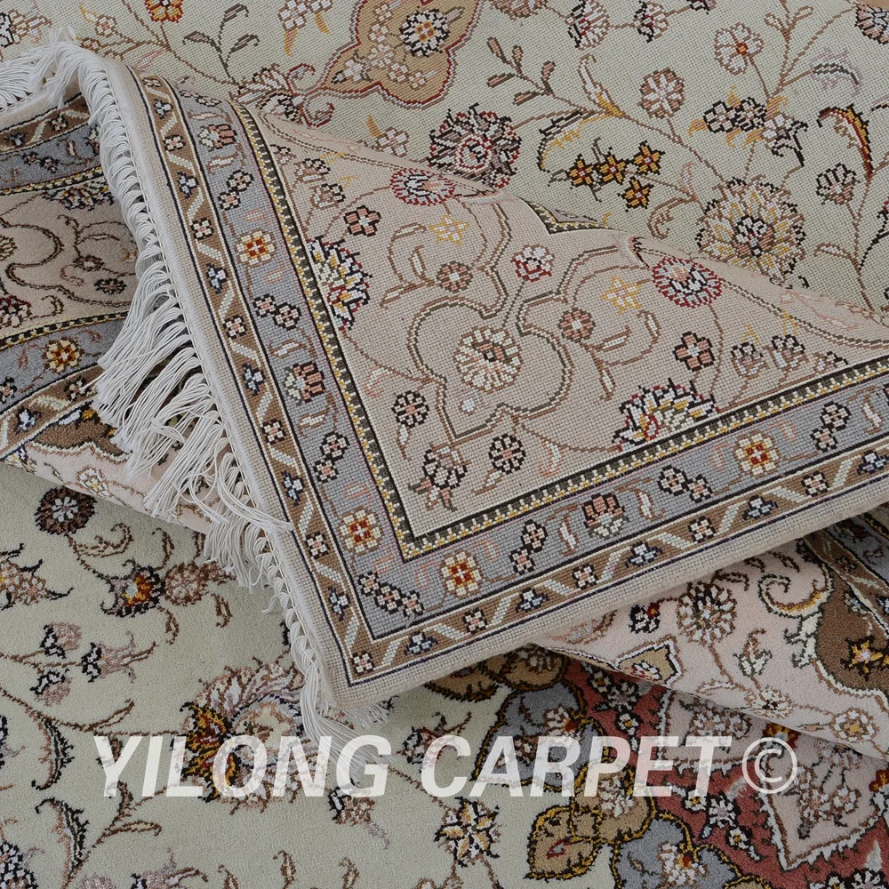 Yilong 6'x9' Восточная шерсть ручной работы ковер изысканный 100% ковры (1403) | Дом и