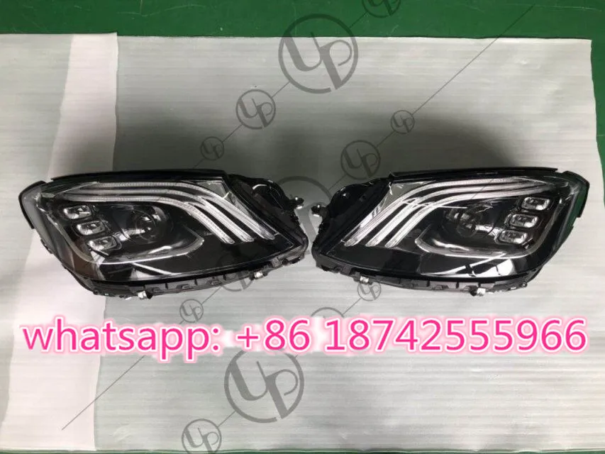 Высокое качество S class w222 S63 S65 налобного фонаря и tailights для W222 S320 S400 S500 S600 S63 s65 светодиодный фары plug and play