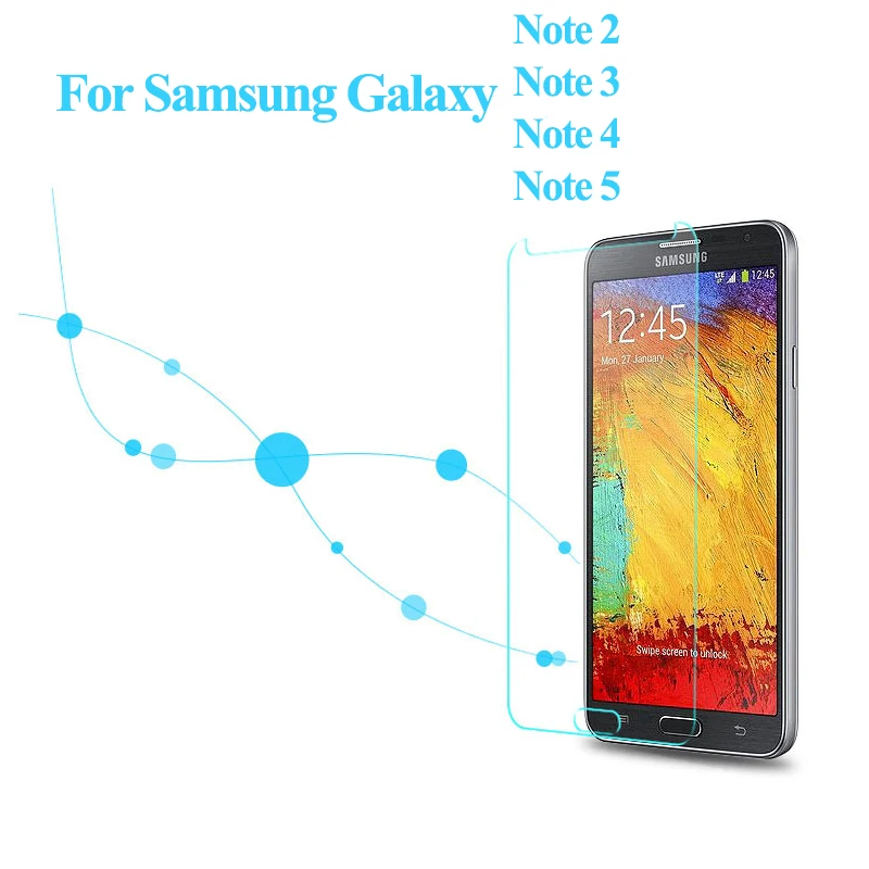 

Закаленное стекло для Samsung Galaxy Note 5 Защита экрана Премиум 9H взрывозащищенное Защитное стекло для Samsung Note 3 4 пленка